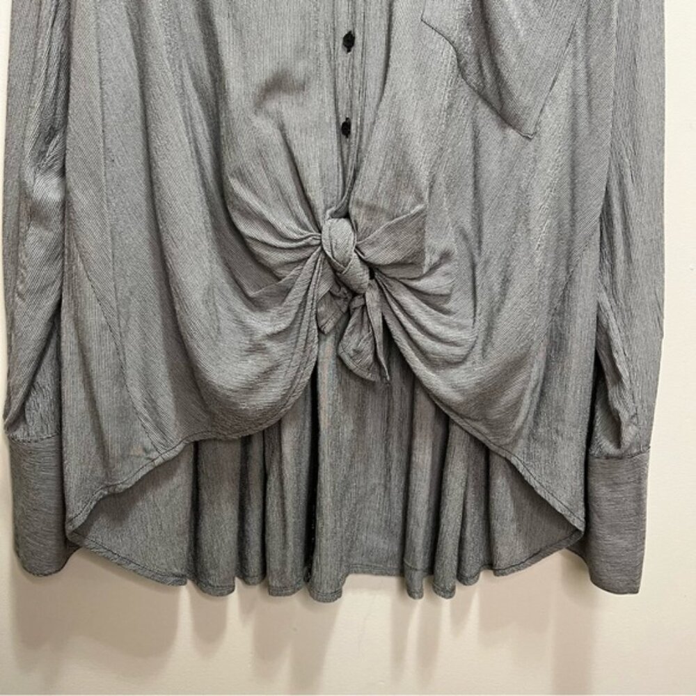 Free People Magic Breeze Shirt Size XS Oversized - Picture 7 of 12